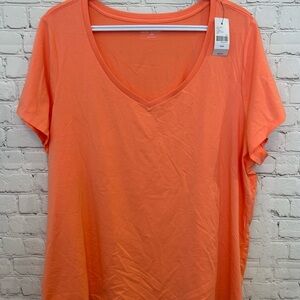 NWT LANE BRYANT Peach Tshirt